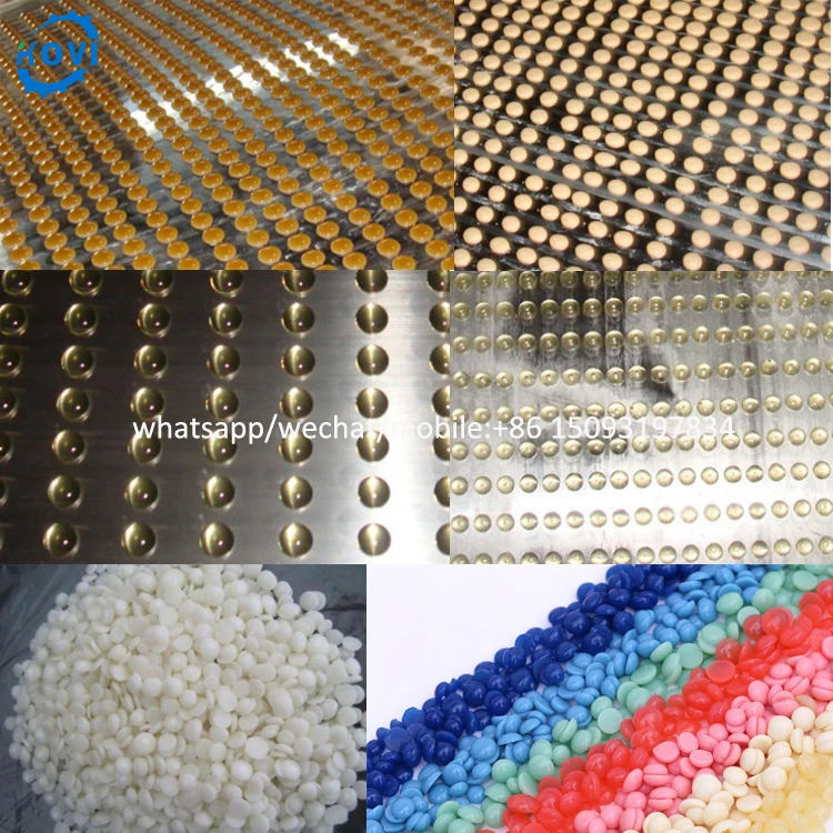 CE certificate wax pelletizing making machine depilatory wax strips machine