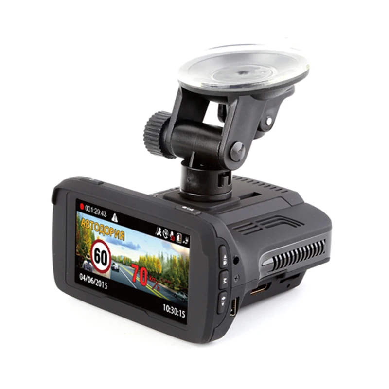FeiyanfyQ Car Safety DVR Video Recorder Camera Traffic Alert Radar Speed Detector Radar Detector Car Video Recording 720P Black 