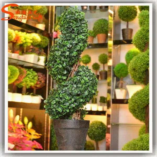 Factory Metal Wholesale Artificial Topiaries Cheap Garden Mini Wire Topiary Frames Plastic Fake Topiary Frame