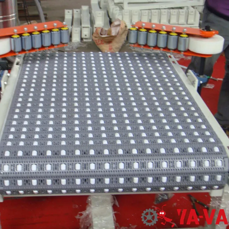 Modular Belt Conveyor Slat Belt Conveyor Plastic Flush Grid Belt Food Grade