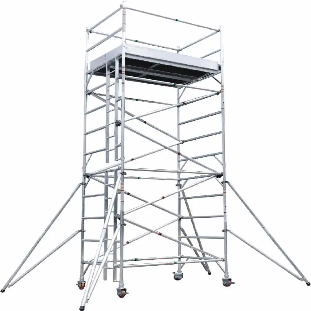 Alibaba.com: Double Width Aluminium Mobile Scaffolding Tower 20M Height ...