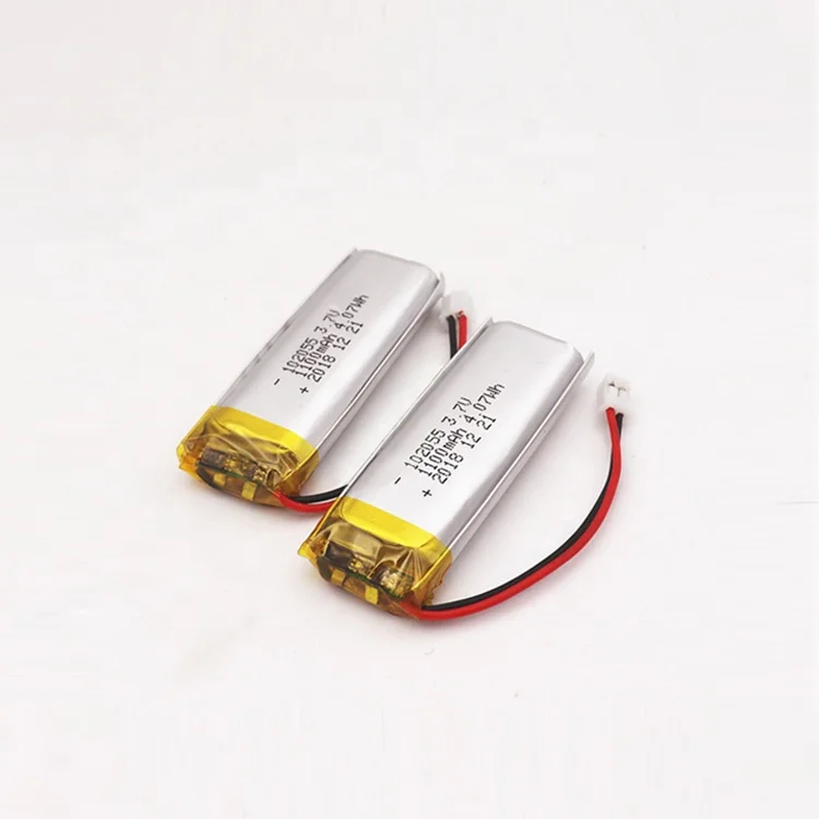 LipoポリマーバッテリーLi Ion 102055 3.7V 1100mAh充電式| Alibaba.com