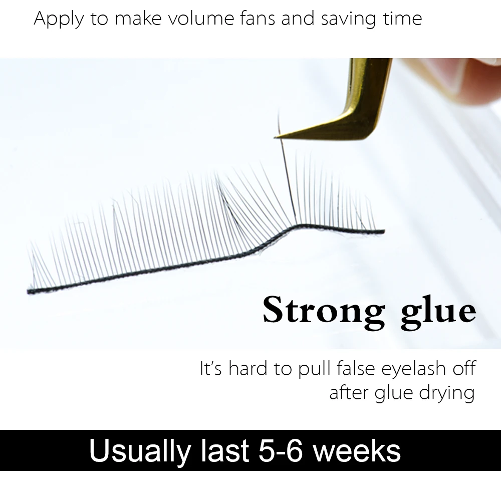 Nagaraku Slightirritant Eyelash Extensions Glue Longlasting Fast Dry Specially For Making Fans