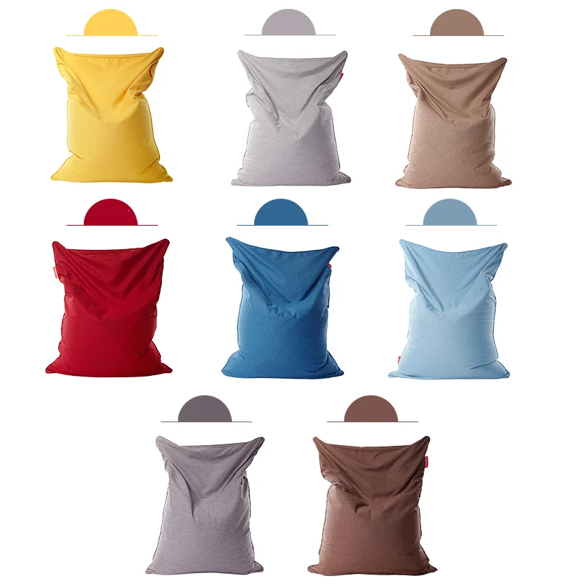 Китайский поставщик экологическая спальная кровать мешки большая подушка мешок кресло чехол для мешка