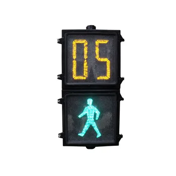 300mm 2 Aspect Roadway Safety Red Green Led Running Man Pedestrian ...