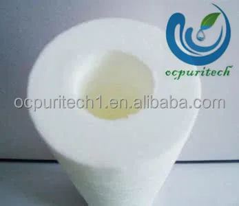Sediment Water Filter 10 Inch Water Treatment Equipment Primary Filter Cartridges Melt Blown PP