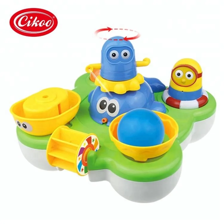 
 Cikoo, лидер продаж, новые электрические синие китовые игрушки для ванной, шары для удержания воды для детского и детского душа  