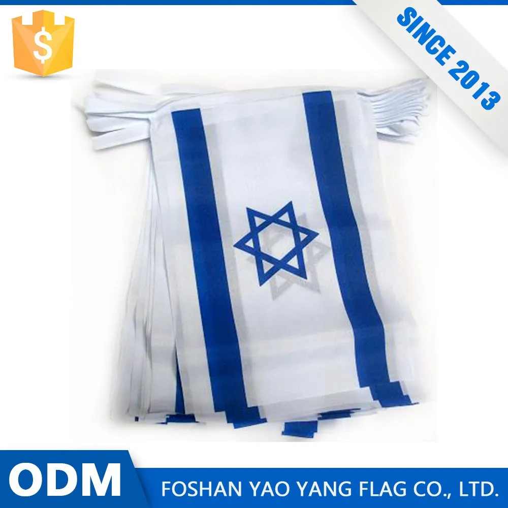 Китай Оптовая Горячие Пользовательские Качества Тень Размер Овсянка Флаг Израиля