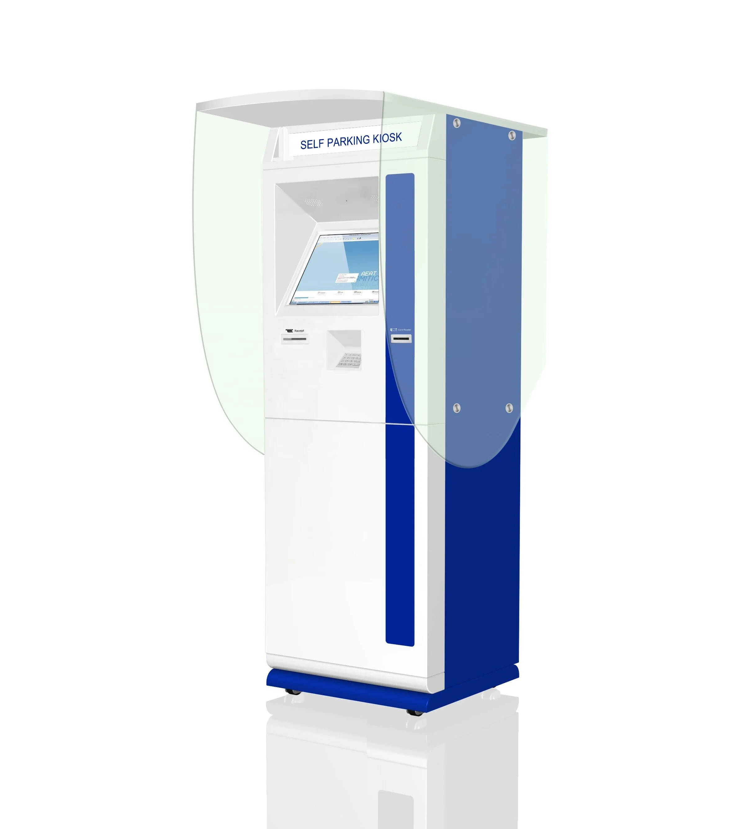 Smart Parking Management System Self Payment Touch Screen Kiosk