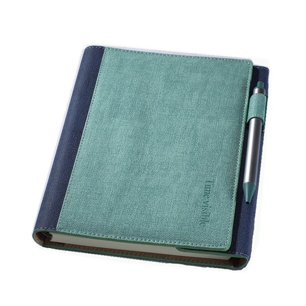 Минута блокнот с ручкой из искусственной кожи по индивидуальному заказу из Искусственной ПУ-кожи; 120 бумажных листов бумаги индивидуальный Магнитный