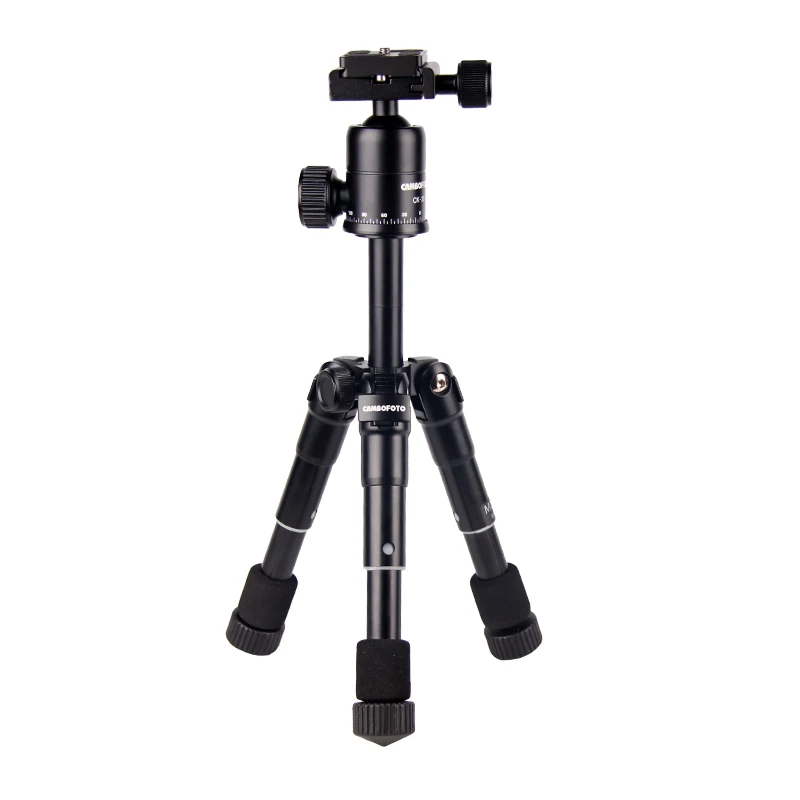 Mesa-trípode mini cámara negro flexible Tripod tres pierna webcam photo foto 12cm 