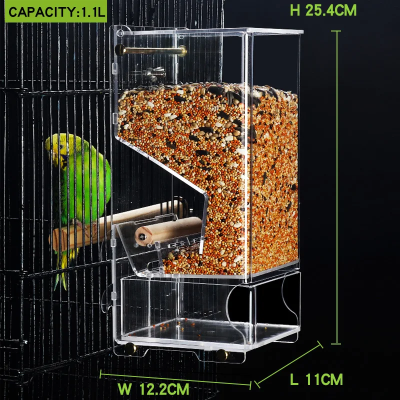 Automatic Bird Feeder - Sustainable & Stocked Acrylic