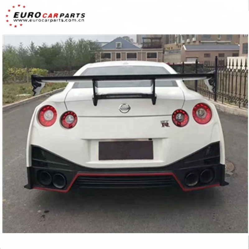 GTR R35用カーボンファイバーリアウィング、GTR R35をスタイリッシュな