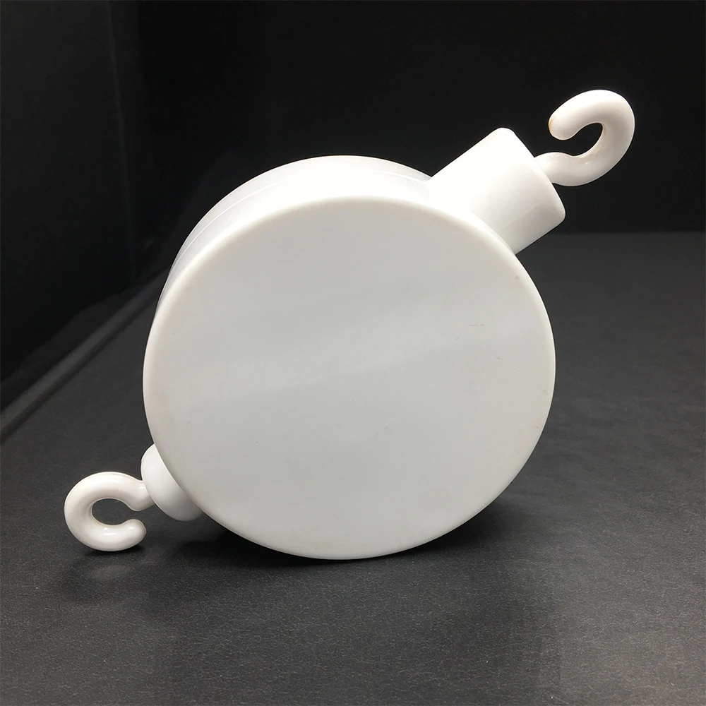 Пластиковый мобиль для детской кроватки, игрушка-колокольчик с двойным держателем