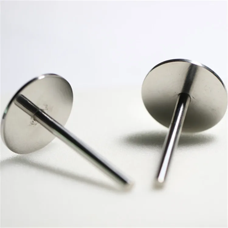 High Quality Stainless Steel Slender  Micro Motor Shafts With Flat Head for Toy Boat