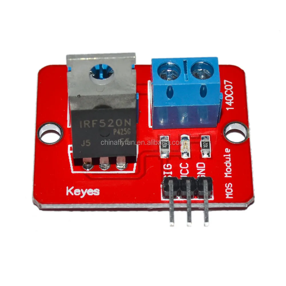 Mosfet модуль irf520 схема