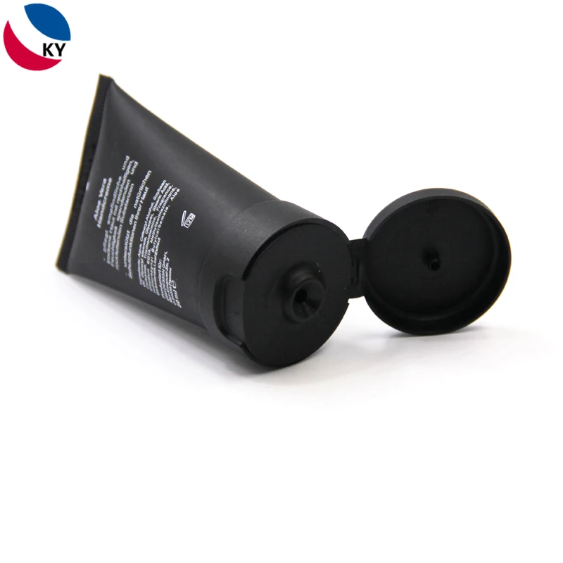 Download Hot Sell Empty 50 Ml Matte Black Cosmetic Packaging Soft Plastic Tube Buy Plastic Cosmetic Tube Cosmetic Plastic Tube Plastic Tube Cosmetic Product On Alibaba Com