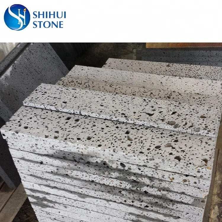 Factory Price Customized Size Natural Lava Stone Bricks