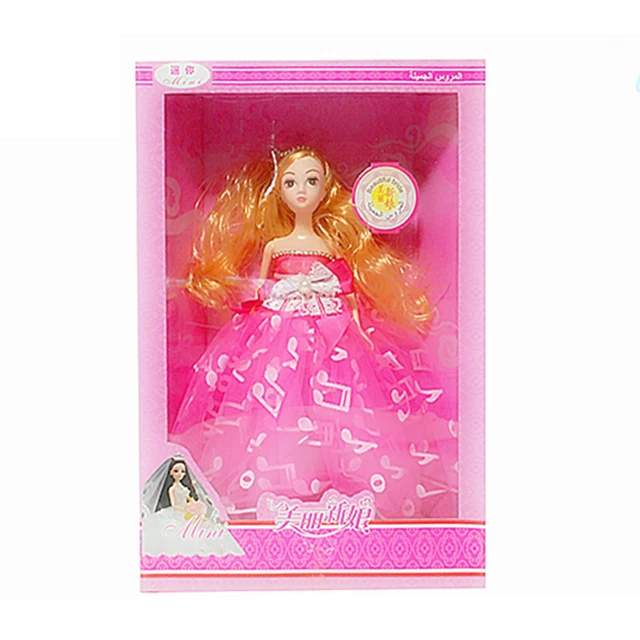 barbie doll in a box