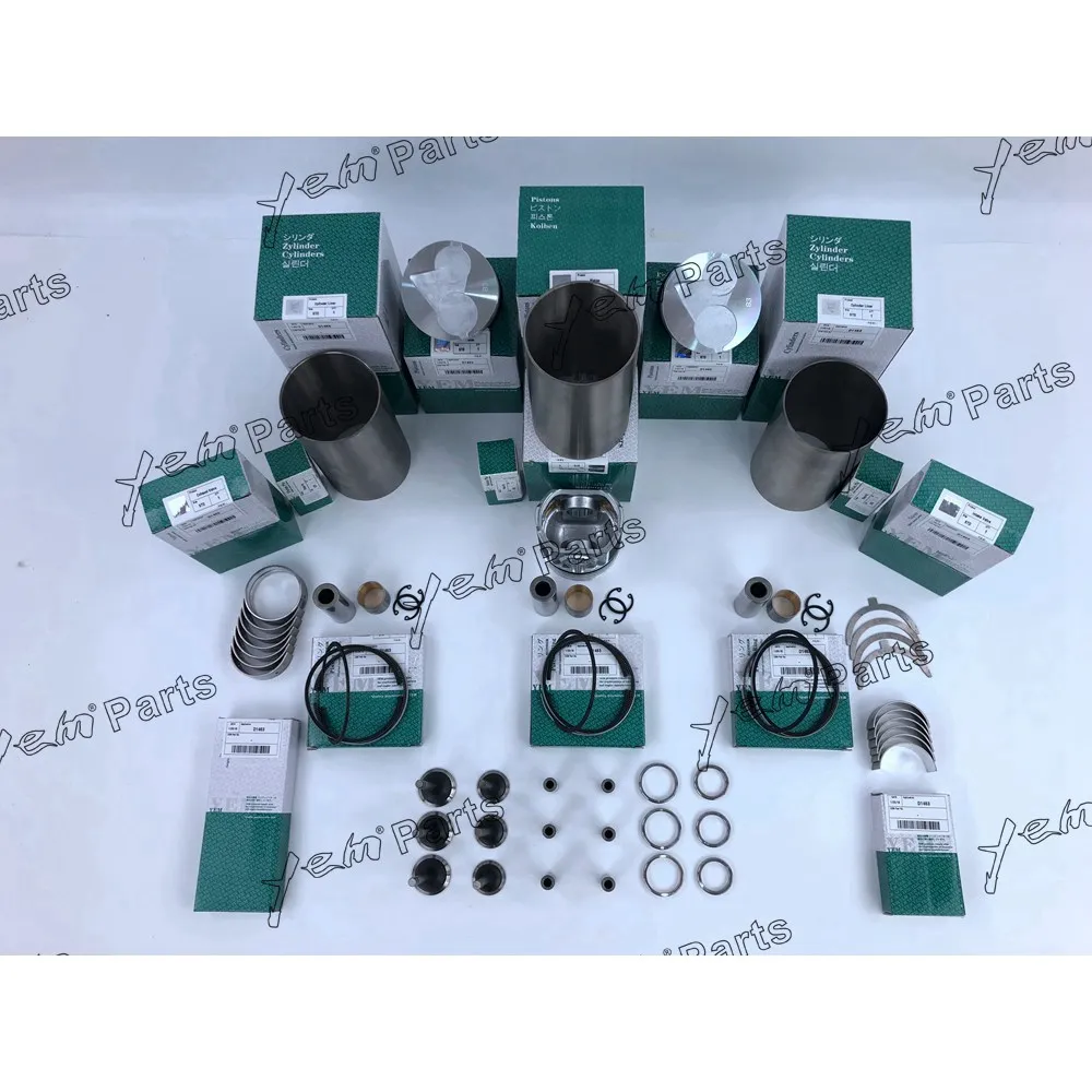For KUBOTA D1463 Piston Ring Cylinder Liner Engine Rebuild Kit