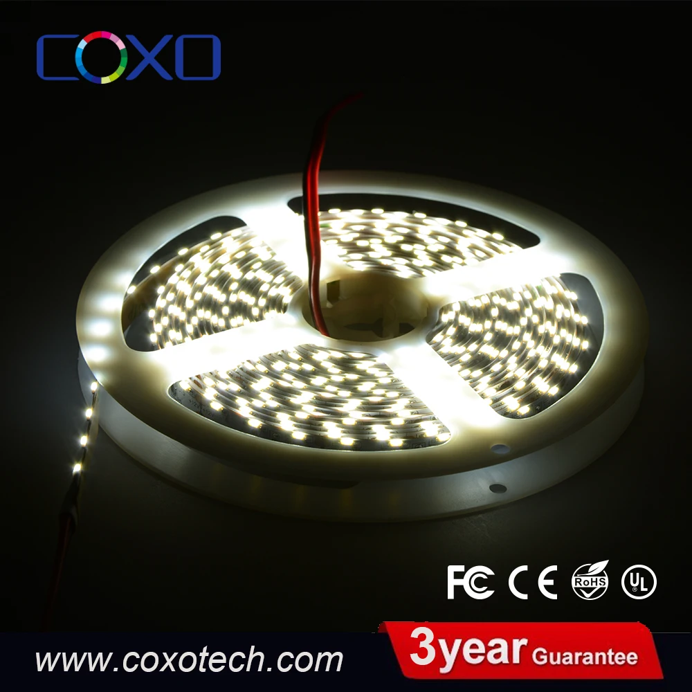 Non водонепроницаемый теплый белый 90 LED / м Гибкая SMD 5630 светодиодные ленты