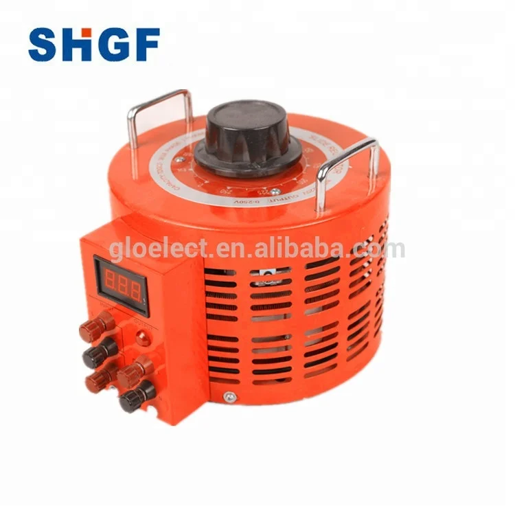Factory Price TDGC-5KVA Single Phase Input 110V/220V Output 0-300V Copper Coil Toroidal Power Transformer for Sale