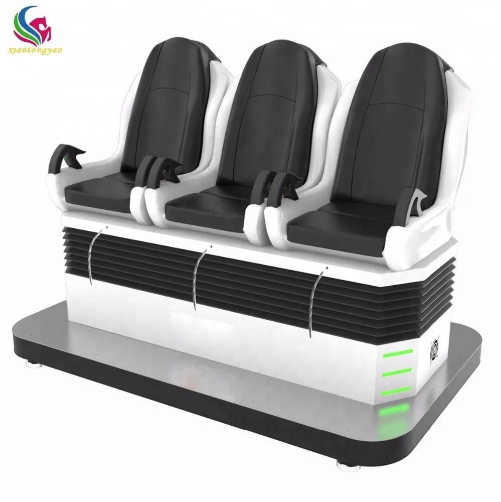 Guangdong производитель 9d яйцо кресло 3 места 360 градусов виртуальной реальности игровой симулятор