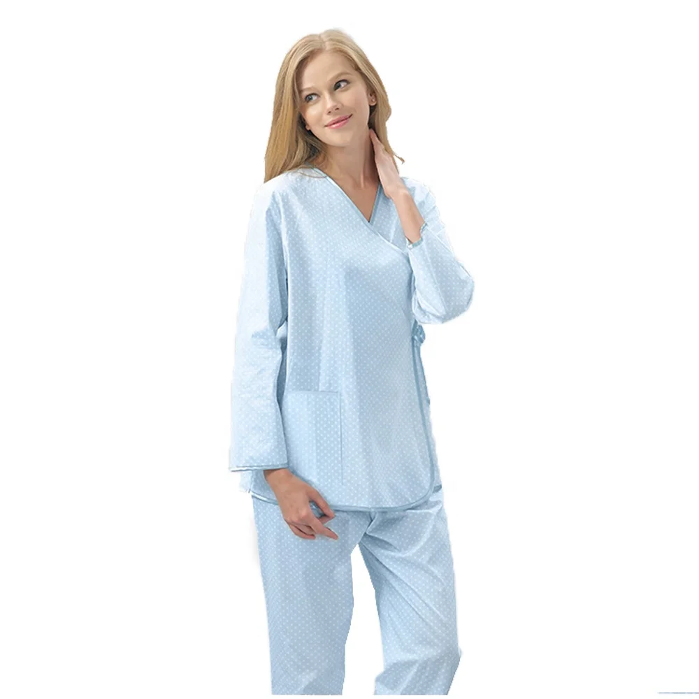 Больничная пижама. Медицинские пижамы для больных. Пижама медицинская с длинным рукавом. Пижама Больничная женская.
