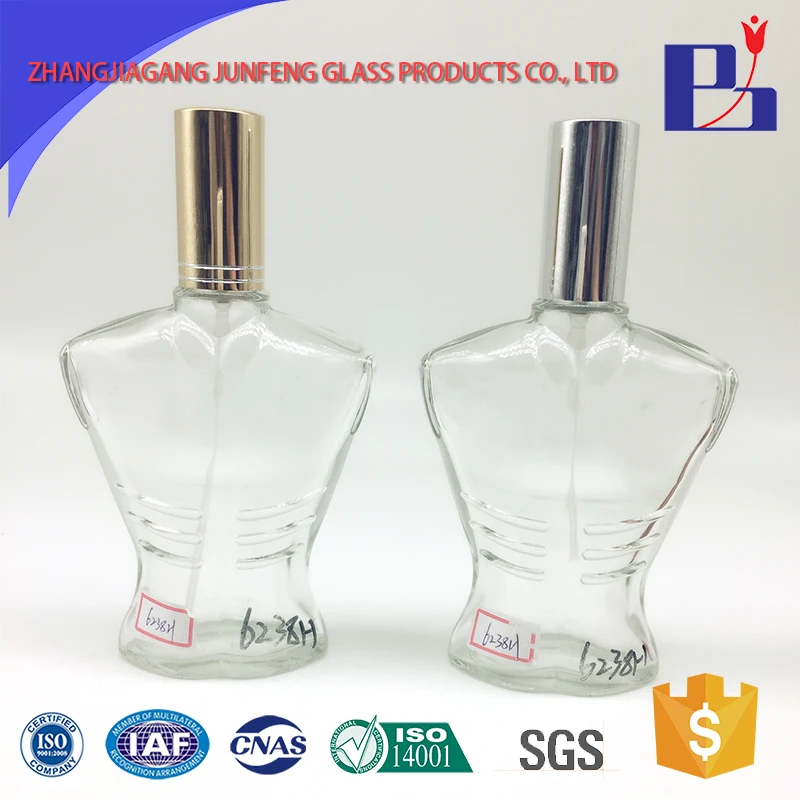 perfume torso bottle