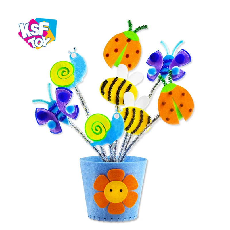 17pcs Kit d'argile à modeler pour fleurs Artisanat créatif pour les