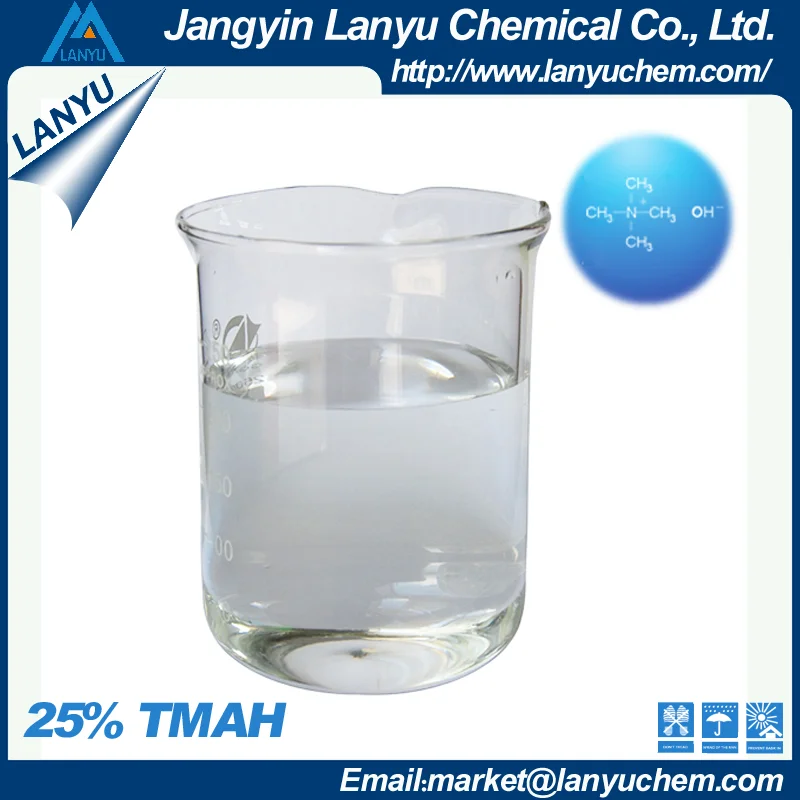 Tmah 25 Cas 75 59 2電子グレード水酸化四メチル Buy 75 59 2 メタノールに水酸化テトラメチルアンモニウムソリューション 水酸化テトラメチルアンモニウム水にソリューション Product On Alibaba Com