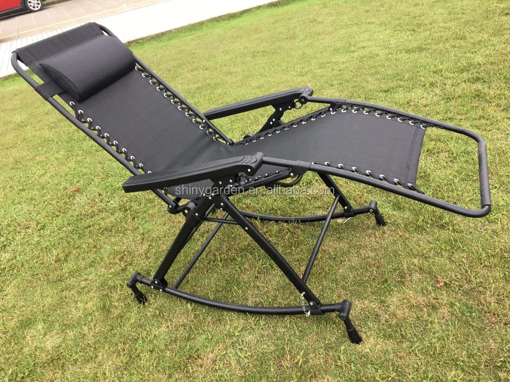 Outdoor Recliner Lowes Lounge Chairs StyleWell Fairgrove Black