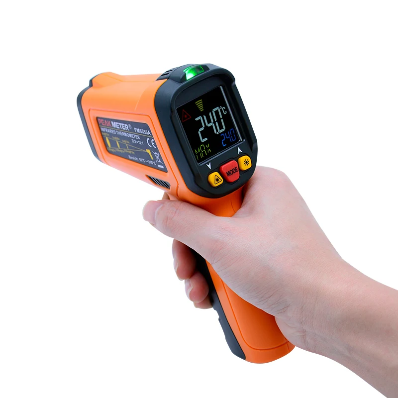 Peakmeter PM6530B Non-Contact Digital Infrared Thermometer Temperature Gun