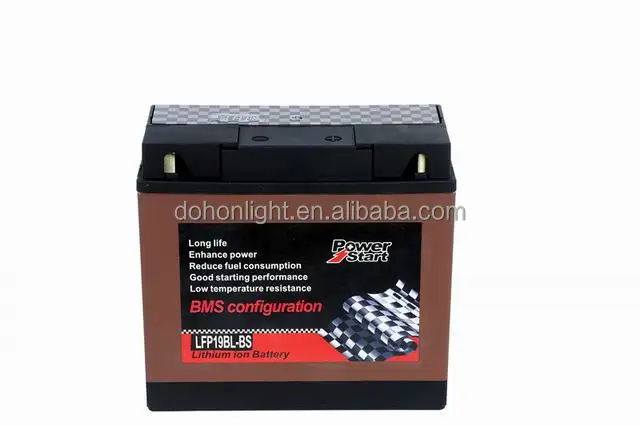 
 2018 г., высокопроизводительная литиевая железная батарея LifeP04 для мотоцикла, 12,8 В  