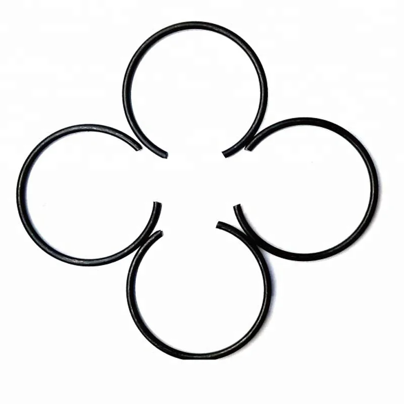 M6 M12 Spring Steel Round Wire Snap Rings DIN7993