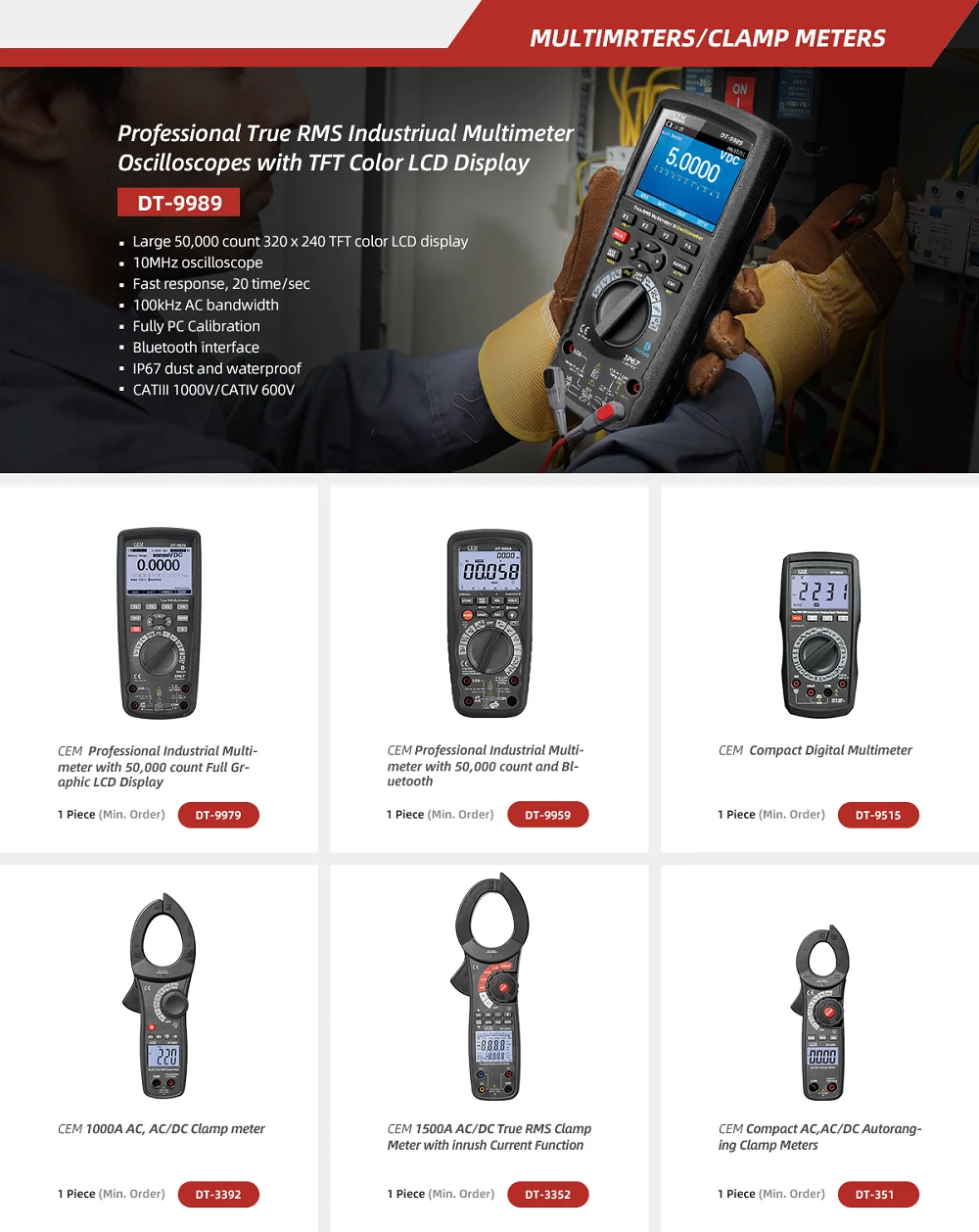 Wholesale CEM DT 213 Pocket Digital Pocket Digital Multimeter With True