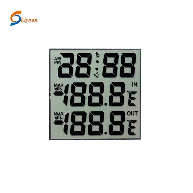 transparent 7 segment nextion lcd display for scale