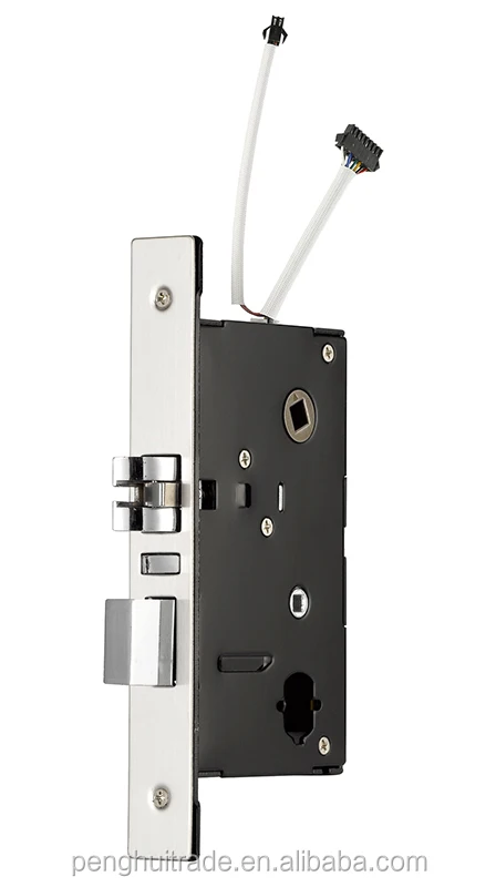 Free Software Stainless Steel RFID Electronic Hotel Room Lock T5577 Hotel Card Reader Door Lock with Induction RF Card
