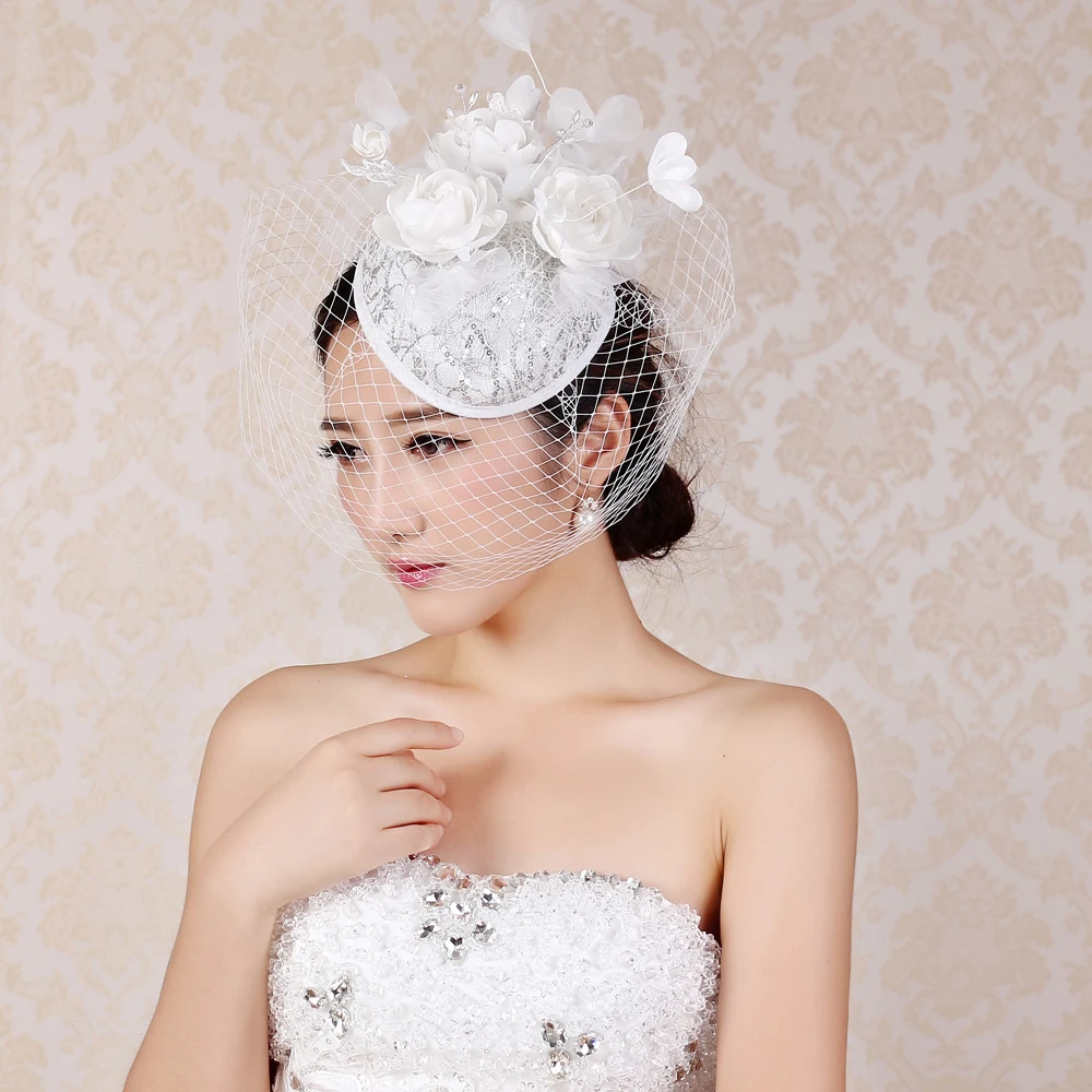 244hc Women Fancy Fascinator Dress Hat 