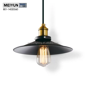 LOFT Vintage Industrial Cage Filament Aged Steel Pendant Lamp