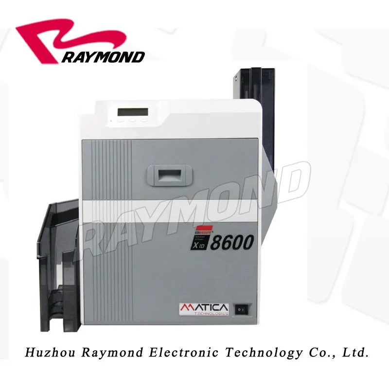 Принтер для идентификационных карт Matica EDIsecure XID8600 использует ленту DIC10216 или пленку DIC10319