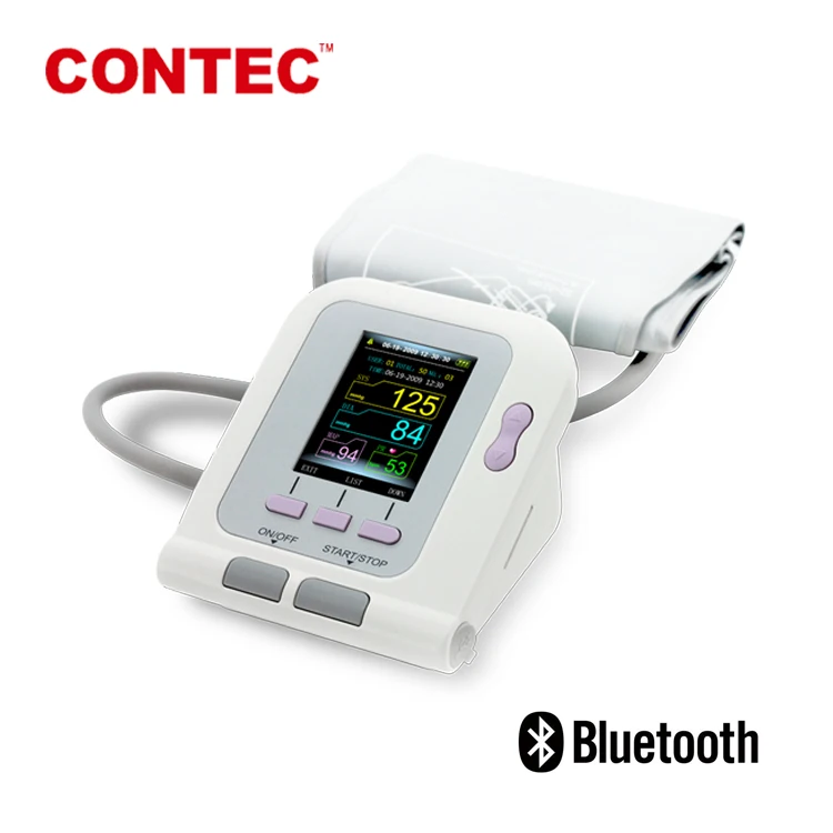 CONTEC08A высококачественный цифровой bt Амбулаторный прибор для измерения артериального давления