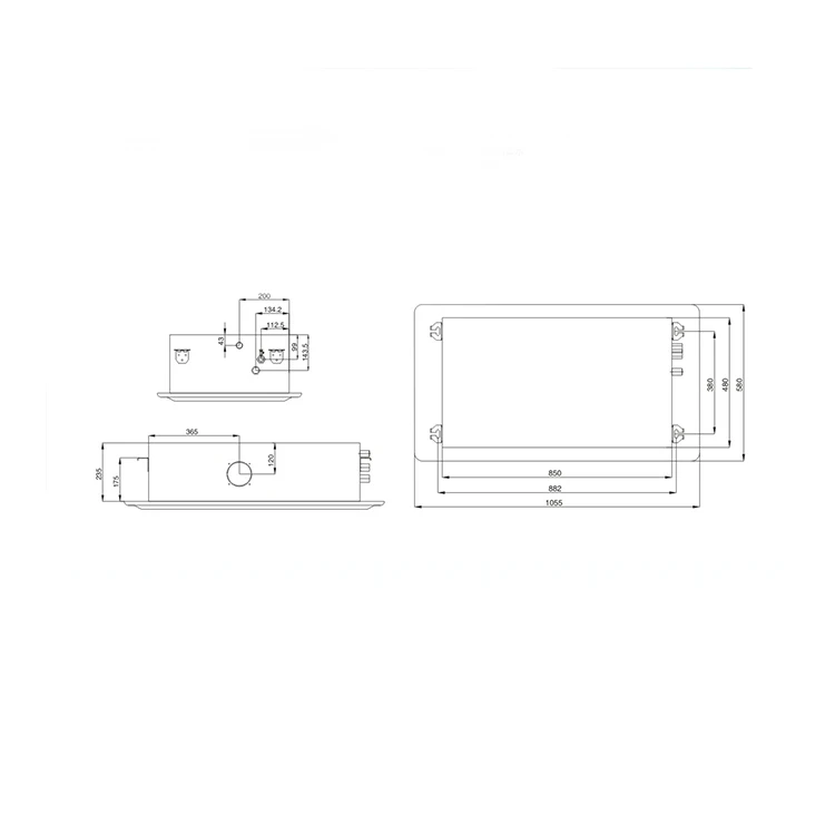 CE Certification Air Conditioner One Way Fcu Fan Coil Unit Price Cassette Air Cooled Water Fan Coil Unit
