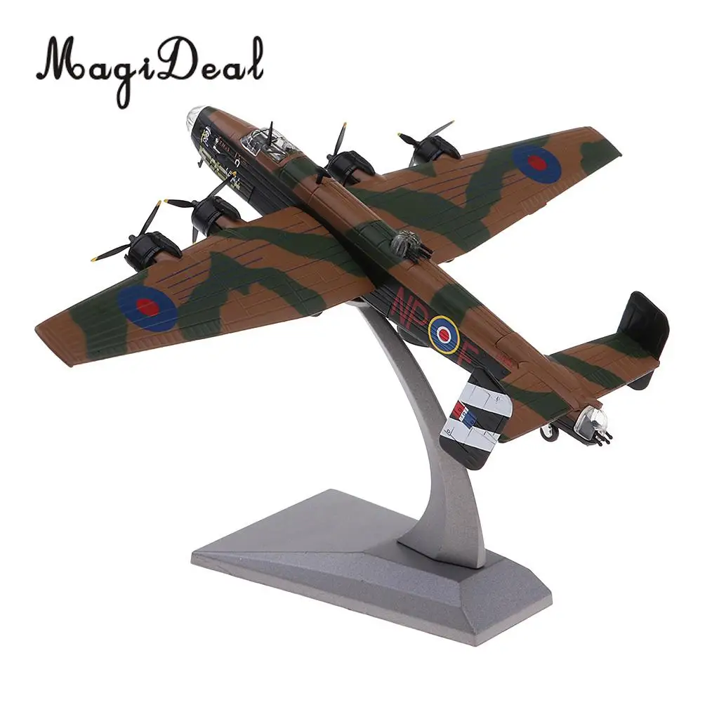 Mk III Plane Model Kit Simulated Gifts Alloy 1:144 Handley Page Halifax B