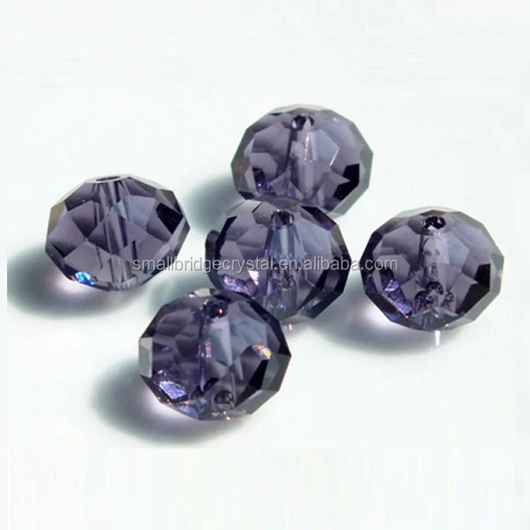 Pujiang 6mm Purple Mix Color Loose Jewelry Glass Beads For Making