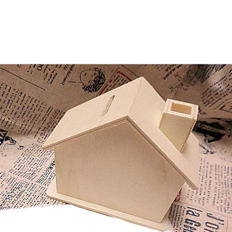 家の形をした安全なdiy貯金箱 - Buy Diyのマネーボックス、 家型の貯金箱、 金庫マネーボックス Product on Alibaba.com