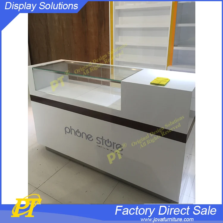 High Quality Glass Mobile Counter Design for Phone Accessories Sale