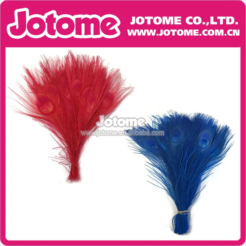 Большие белые и черные отбеленные и окрашенные перья с павлиньим хвостом для карнавала