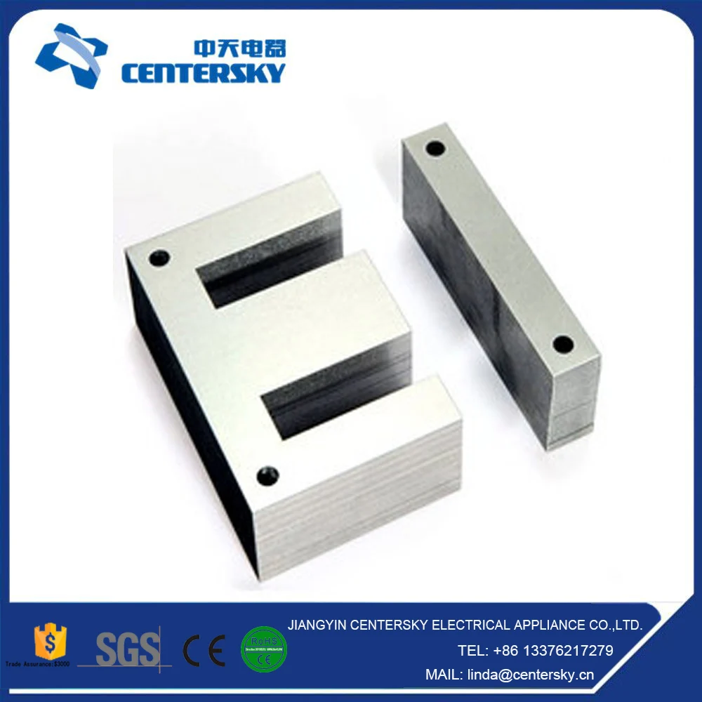 EI Silicon Steel Laminated Transformer Iron Core for Reactor