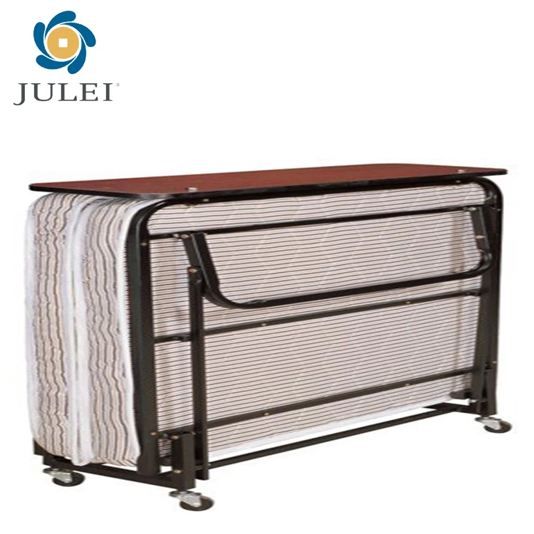 Portable Space Saving High Quality extra Metal Folding Bed with Mattress
